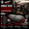 Single Seat Upgrade – Honda Monkey 125 (2018–2025) Vintage Style Solo Saddle
