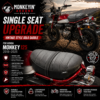 Single Seat Upgrade – Honda Monkey 125 (2018–2025) Vintage Style Solo Saddle